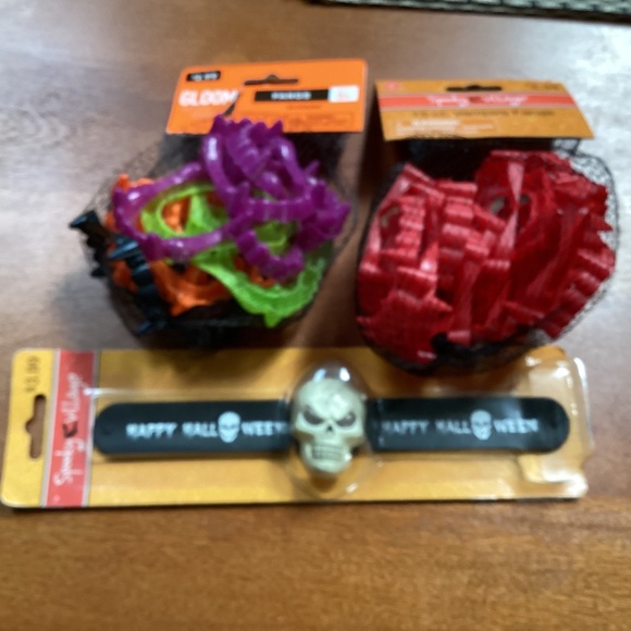 Halloween Vampire Fangs and Light Up Slap Watch Bundle New With Tag - Picture 4 of 16
